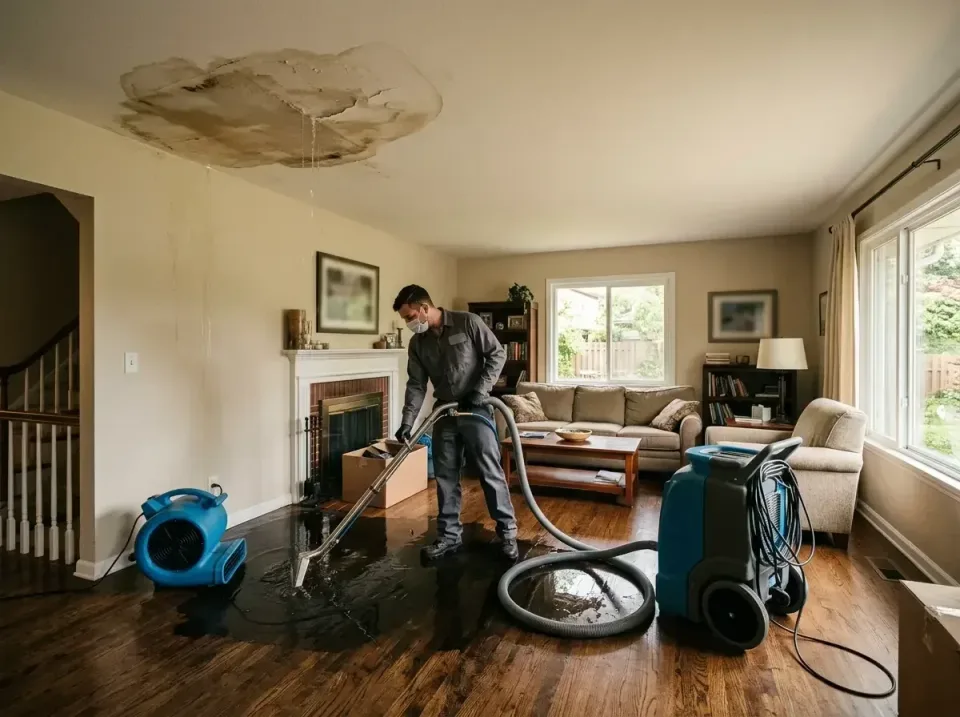 attic-pipe-burst-ceiling-drip-008 — frequently asked questions, Water Damage Restoration & Carpet Care in Sandusky, OH